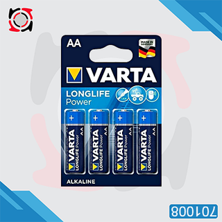 باطري قلمي VARTA آلکالين لانگ لايف پاور 4 عددي