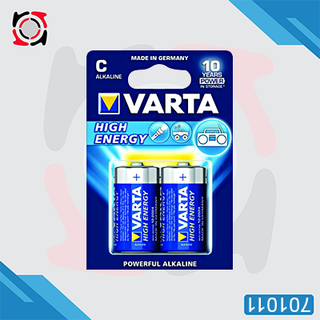 باطري متوسط VARTA آلکالين لانگ لايف پاور 2 عددي