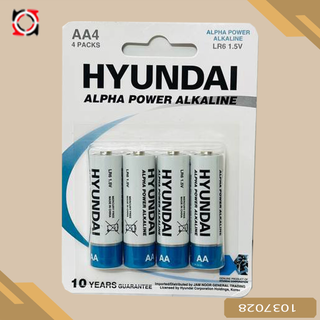 باطري قلمي هيونداي ALPHA POWER آلکالاين 4 عددي