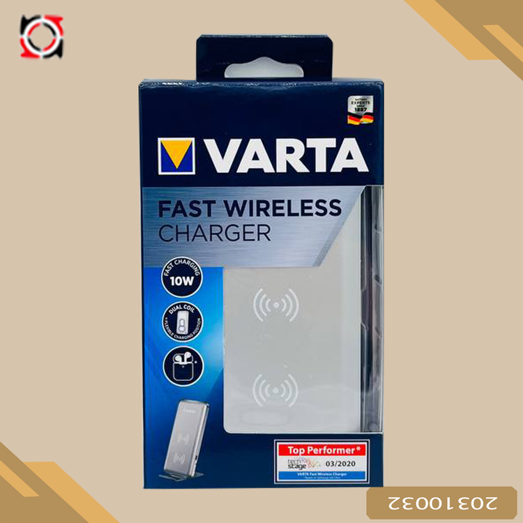 شارژر موبايل فست شارژ VARTA FAST WIRELESS CHARGER