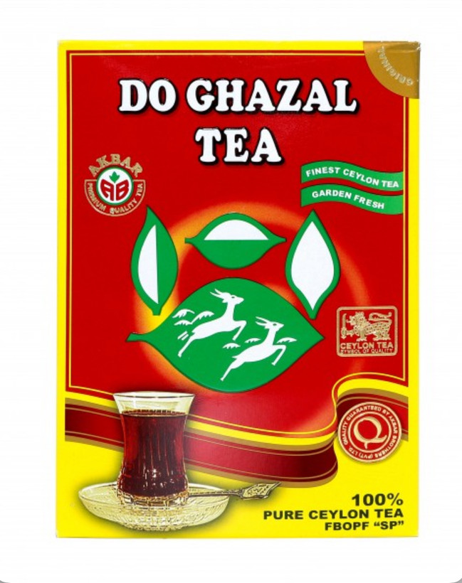 چای دو غزال ساده قرمز ۵۰۰ گرم