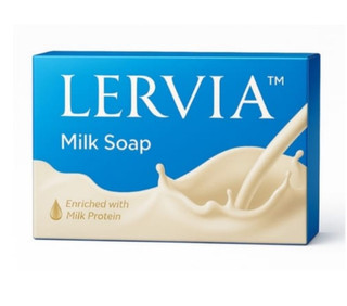 صابون شیر LERVIA وزن ۹۰ گرم