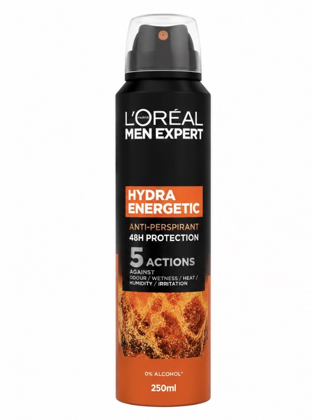 اسپري بدن لورآل HYDRA ENERGETIC مردانه 250 ميل(915015)