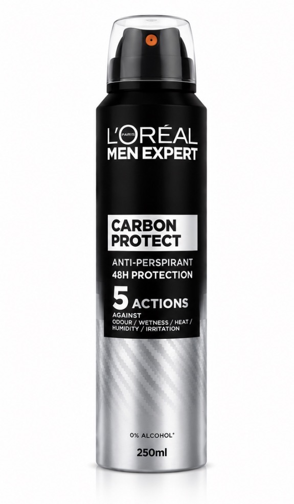 اسپري بدن لورآل CARBON PROTECT مردانه 250 ميل(915018)