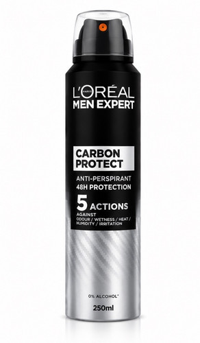 اسپري بدن لورآل CARBON PROTECT مردانه 250 ميل(915018)