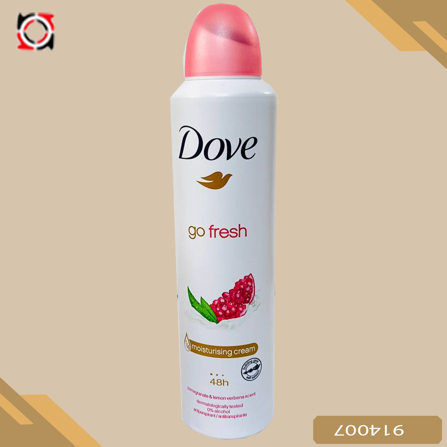 اسپري بدن داو GO FRESH انار 250 ميل(914007)