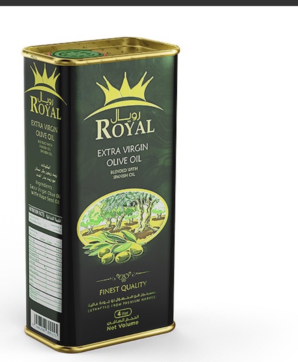 روغن زیتون حلب رویال ۴ لیتری