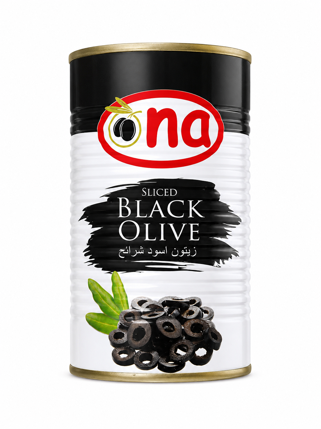 زیتون سیاه اسلایس ONA وزن ۳۷۰ گرم