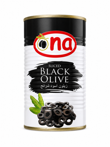 زیتون سیاه اسلایس ONA وزن ۳۷۰ گرم