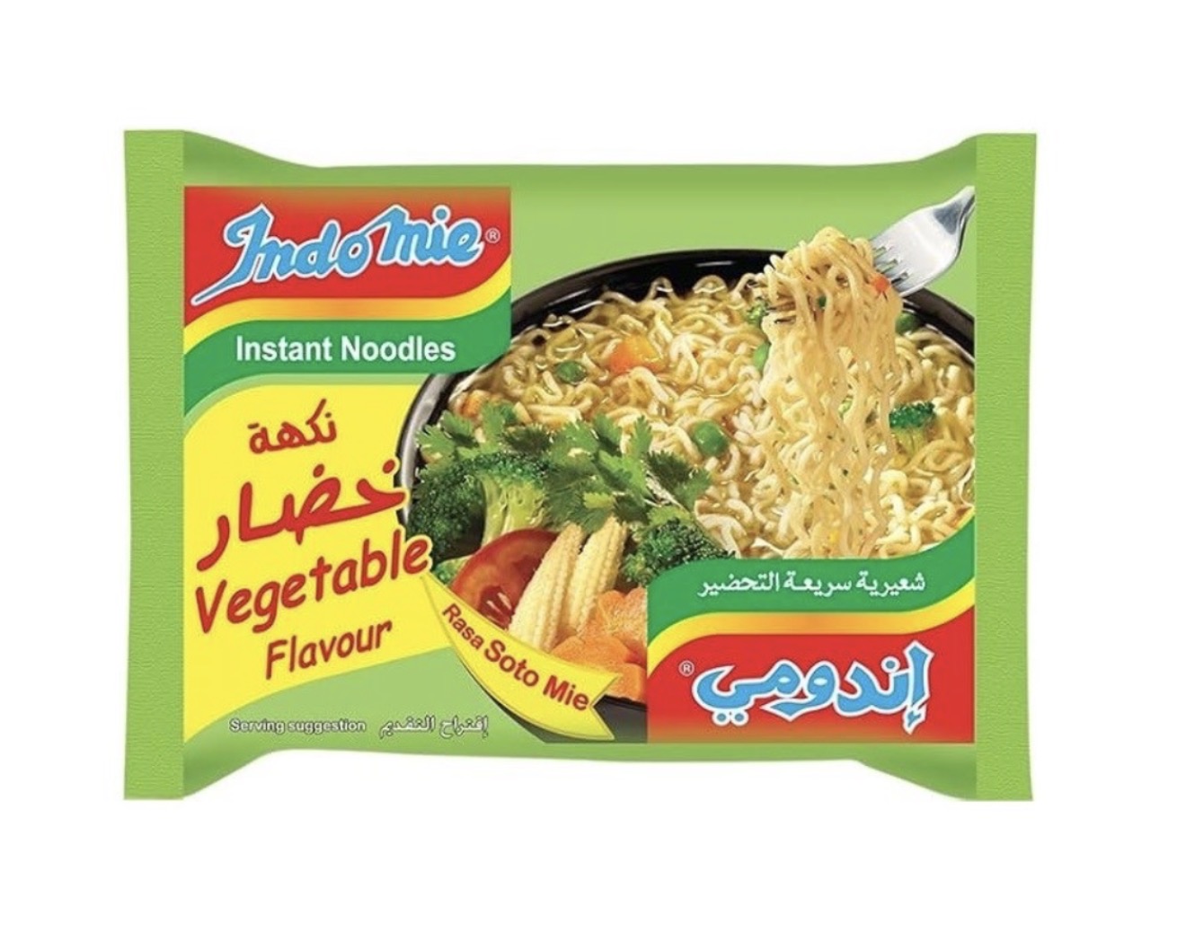 نودل اندومی با طعم سبزیجات ۷۵ گرم