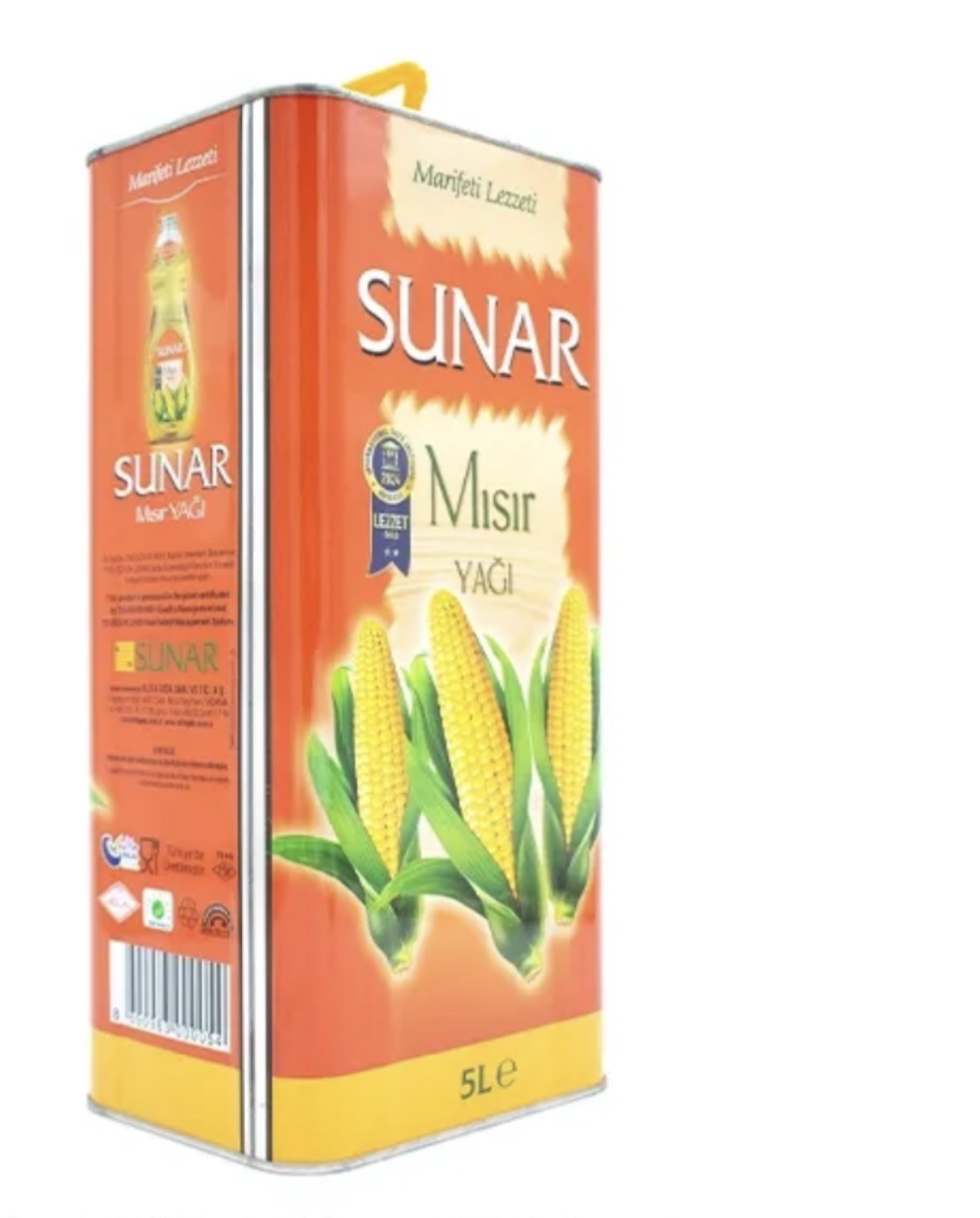 روغن ذرت خالص سونار حلب ۵ لیتری