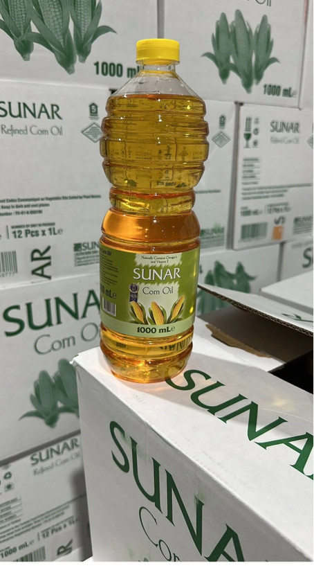 روغن ذرت خالص سونار بطری ۱ لیتری