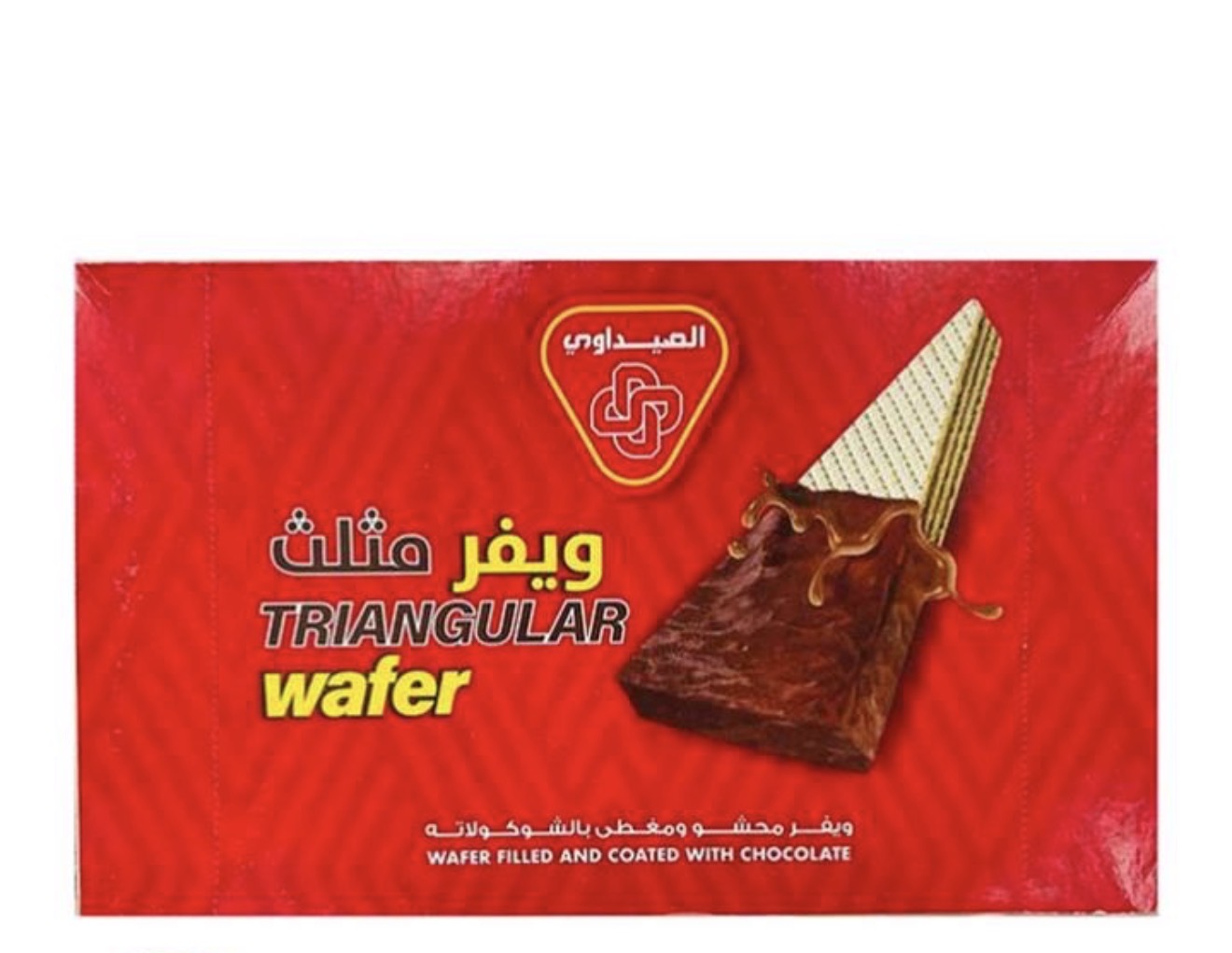 ویفر شکلاتی مثلثی الصیداوی ۲۴ عددی