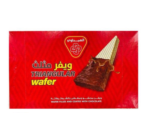 ویفر شکلاتی مثلثی الصیداوی ۲۴ عددی