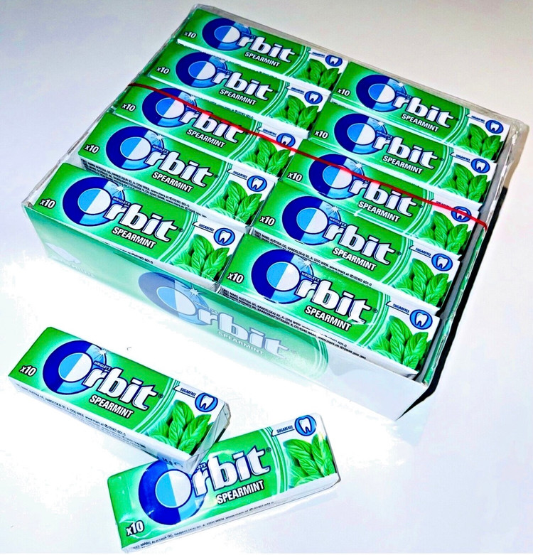 آدامس اوربیت با طعم نعنا (Spearmint) — بست