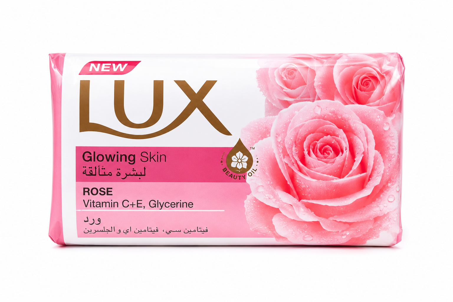 صابون لوکس رایحه گل رز ۱۷۰ گرم(عربستان اصلی)