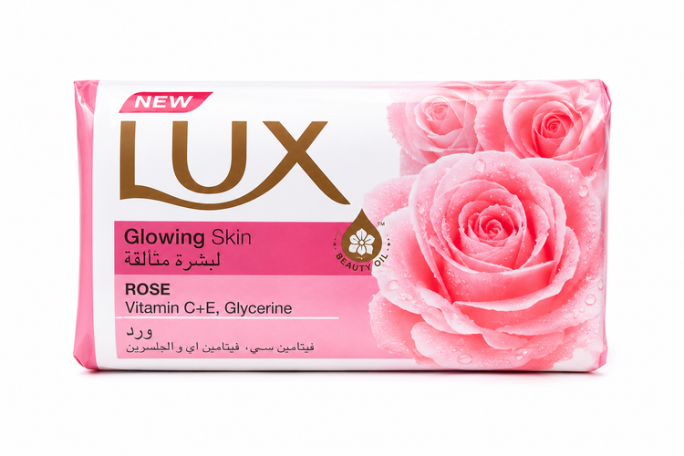 صابون لوکس رایحه گل رز ۱۷۰ گرم(عربستان اصلی)