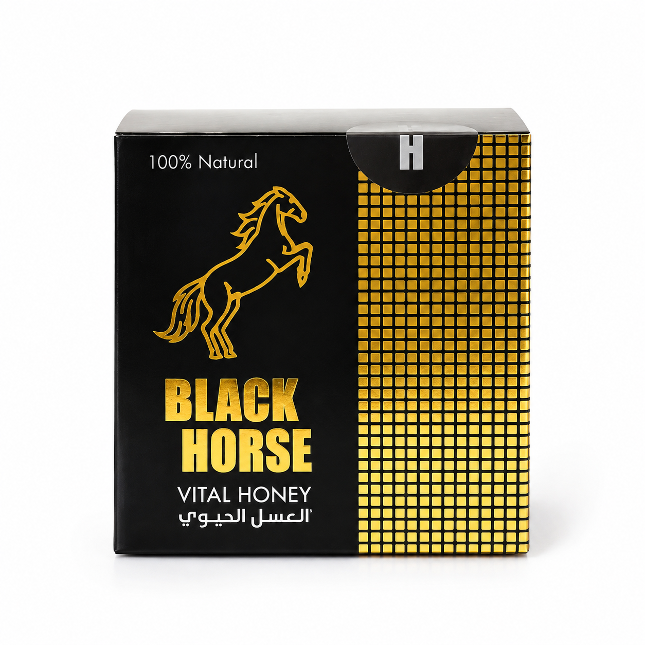 عسل BLACK HORSE حاوي جينسينگ و ژل رويال حجم 130 ميل(1013065)