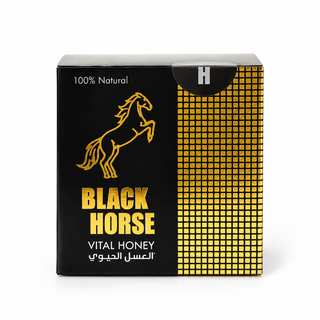 عسل BLACK HORSE حاوي جينسينگ و ژل رويال حجم 130 ميل(1013065)