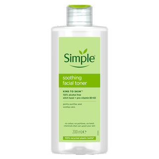 تونر بدون الکل سيمپل FOR SENSITIVE SKIN پوست حساس 200 ميل(924007)
