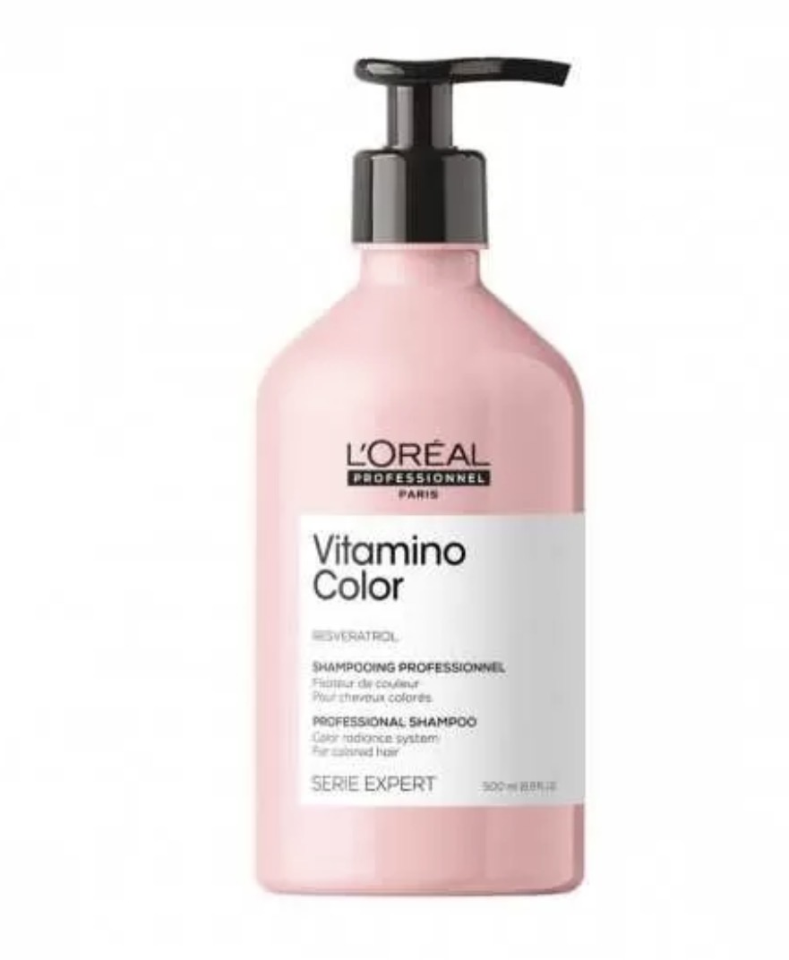 شامپو لورآل VITAMINO COLOR درخشان کننده و مراقبت از موهاي رنگ شده 300 ميل