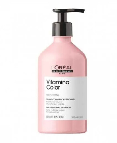 شامپو لورآل VITAMINO COLOR درخشان کننده و مراقبت از موهاي رنگ شده 300 ميل
