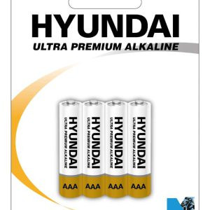 باطري قلمي هيونداي ULTRA PREMIUM آلکالاين 4 عددي