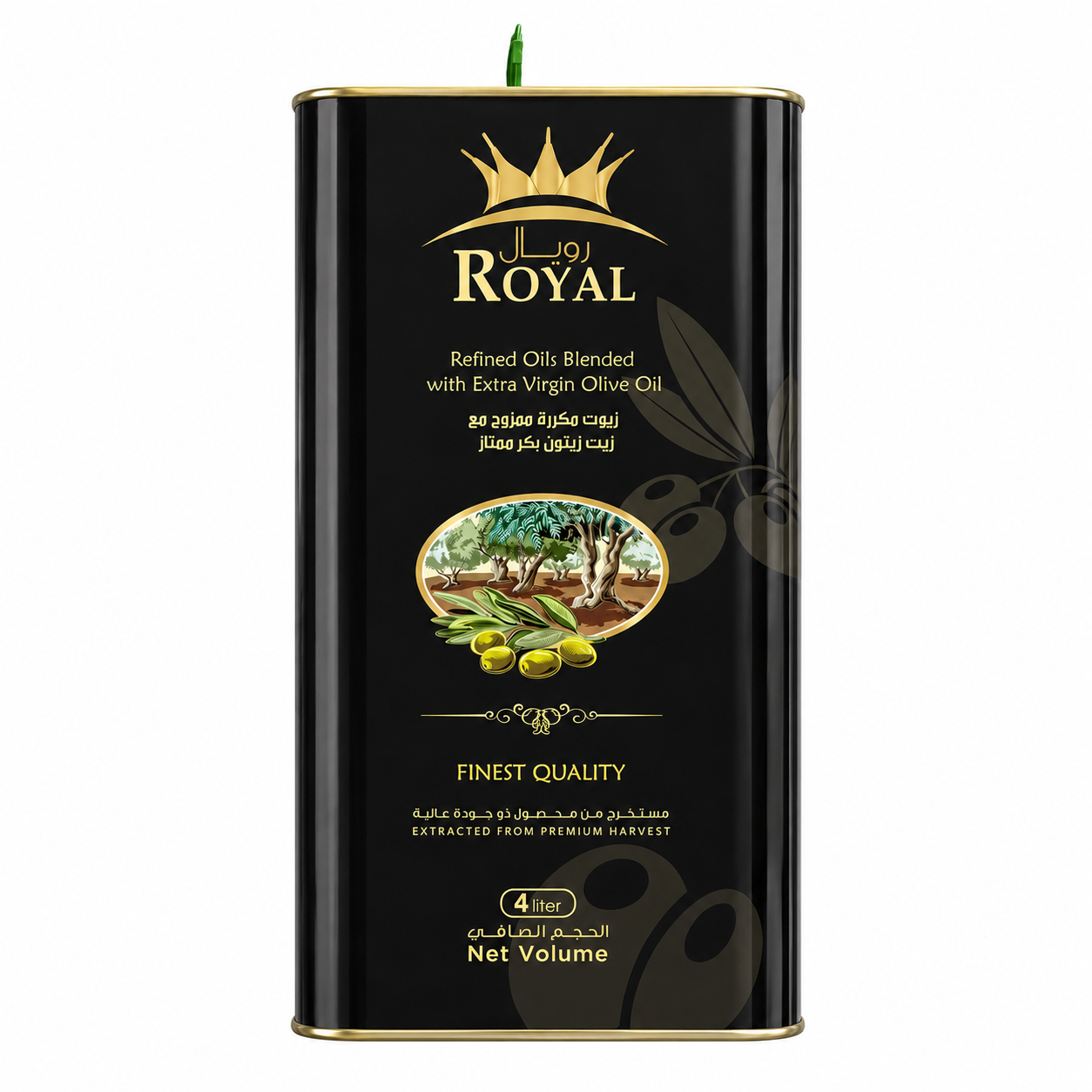 روغن زیتون حلب رویال ۴ لیتری