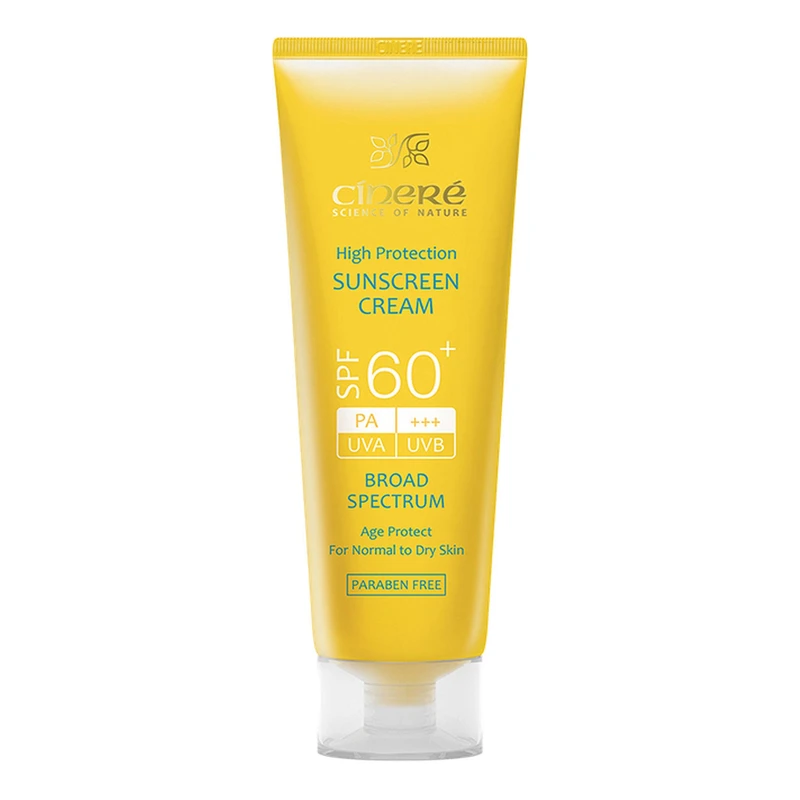 کرم ضد آفتاب سينره SPF 60 بدون رنگ 50 ميل(101800013)