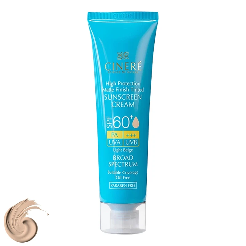 کرم ضد آفتاب سينره SPF 60  رنگي 50 ميل(101800014)