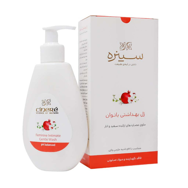 ژل بهداشتي بانوان سينره 180 ميل(101100146)