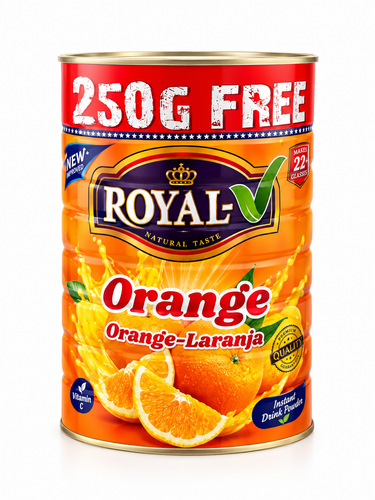 پودر نوشیدنی فوری پرتقال رویال Royal Orange