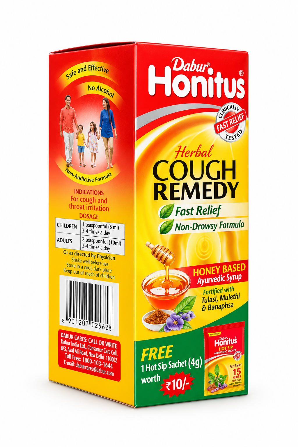 شربت سرفه گياهي HONITUS بزرگسالان 100 ميل(1013057)