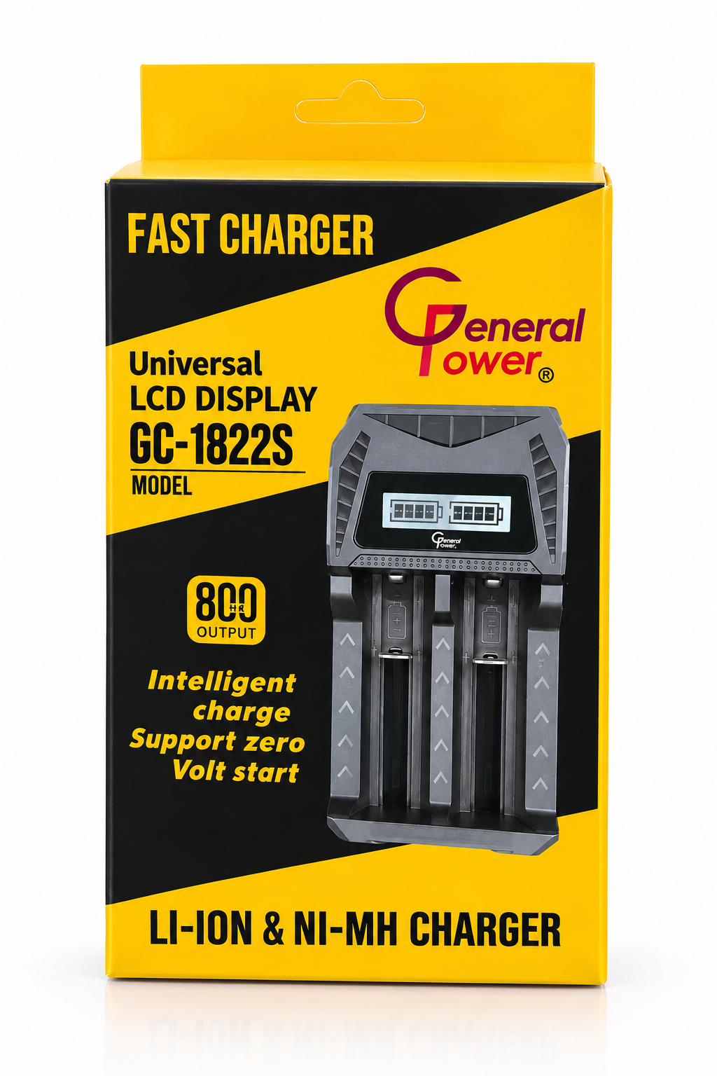 دستگاه شارژر باطري 2 عددي جنرال پاور مدل GC-1822