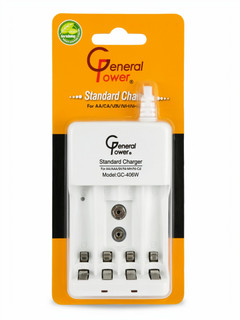 دستگاه شارژر باطري 4 عددي جنرال پاور مدل GC-406