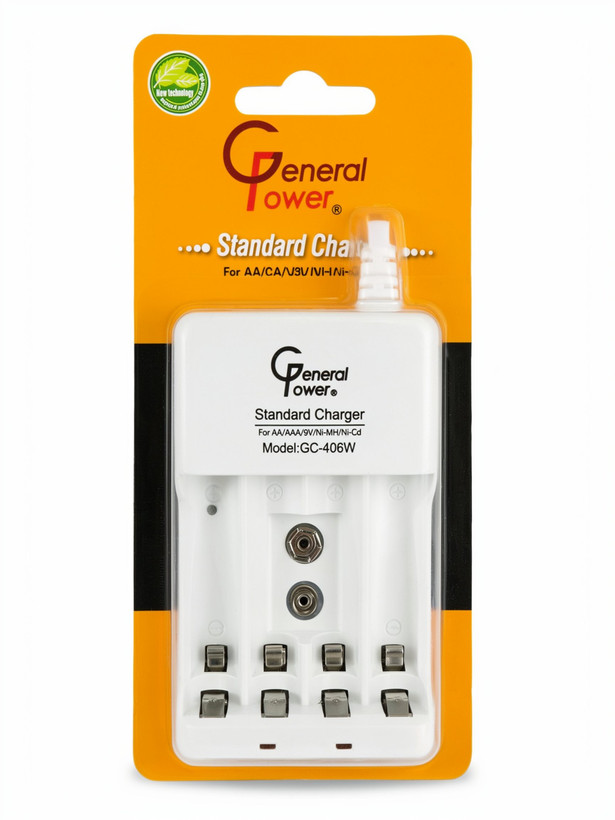دستگاه شارژر باطري 4 عددي جنرال پاور مدل GC-406